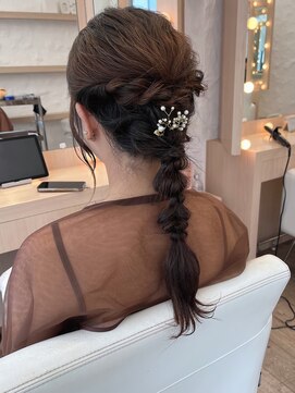 エレノア 渋谷公園通り店(Eleanor) 編み下ろしパーティアレンジ♪