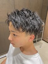 イースト(YEAST)&nbsp;メンズヘア×ツイストパーマ