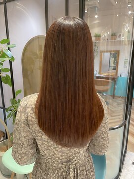 ロンド エスポワール 錦糸町(Lond espoir) 【澤口】丸型切りっぱなしボブ美髪ピンクブラウンエアリー