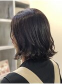切りっぱなしボブ/あごラインボブ/外ハネボブ/アッシュブラウン/