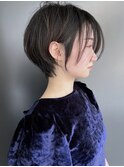 【morio池袋】大人可愛い黒髪前下がりショート♪