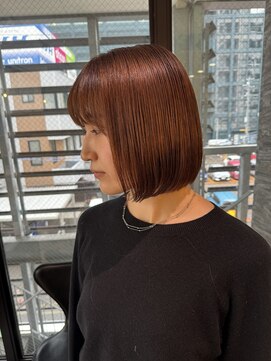 テラスヘア 新潟駅南(TERRACE hair) ニュアンスパッツリボブ