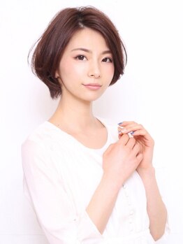 ジーン 東大宮店(geen)の写真/【贅沢！バリ式サマースパ】カット技術が大事な顔周り！高技術×360°妥協のないハイセンスなカットに圧巻!