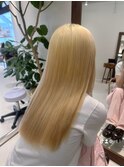 【ほのか】抜きっぱなしブロンドカラー