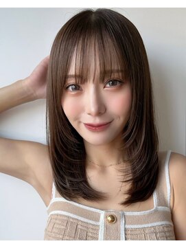 ロット 横浜(lot) イメチェンレイヤーミディアム×美髪メルティカラー[横浜駅]