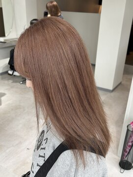 エルピス 中央林間店(elpis) 透明感ブリーチなし白髪ぼかし