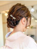 〈訪問着〉着付け・ヘア・メイク・レンタル全部一式☆
