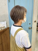 ヘアーミュゼ 井田店(Hair Musee)&nbsp;丸みショート×グレージュ