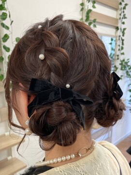 ジェシータ 品川駅前店(GESHITA) ツインお団子ヘア【品川/ヘアセット】