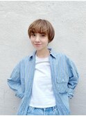 ナチュラル マッシュ ショート 【新宿】