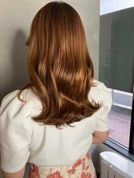 フェアリーテール 高坂店 キラつやオレンジベージュ