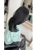 網紅レイヤーカット&艶髪グレージュ