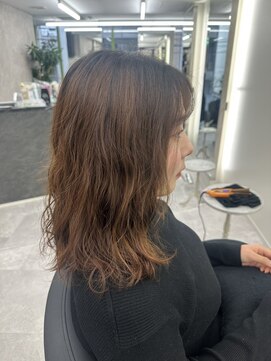 アルドーレ(Ardore) 毛先が動く〇ニュアンスパーマ