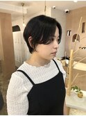白髪ぼかし/ショートボブ　【豊中/岡町】
