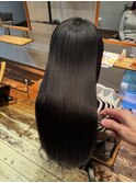 美髪ストレート♯静岡市♯髪質改善♯縮毛♯美髪矯正