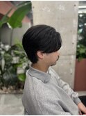 【yura】メンズの毛流れセンターパート