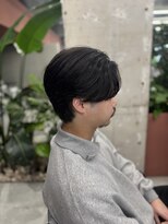 キャラハーフ 池袋東口店(KYARA HALF)&nbsp;【yura】メンズの毛流れセンターパート