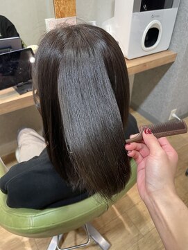 ブロッサム 東中野店 大人可愛い大人美人くすみカラーアッシュグレーベージュ