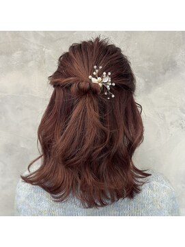 ニコ シモノセキ(NIKO Shimonoseki) ヘアセット/ハーフアップ