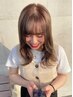 7・8月限定【赤み消し透明感カラー】ブリーチ無しダブルカラー＋1STEP tr