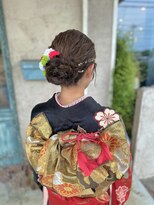 リーツチウラ(Яe 土浦)&nbsp;着付け＋ヘアセット