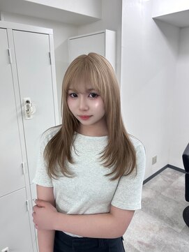 レブ 心斎橋(REV.) 髪質改善/ブリーチ/ダブルカラー/韓国/インナーカラー/心斎橋