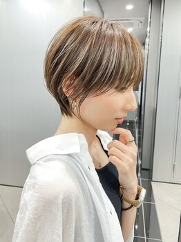 ハルキミナトジャパン ヒロシマ(HARUKI MINATO japan HIROSHIMA)の写真/全席半個室の上質空間で、ゆったり寛げるサロンタイムを―。プライベート空間で髪のお悩みも相談しやすい♪