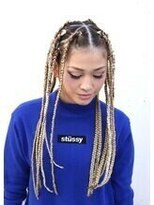 ラブ ロック Love' Lock ブレイズ・エクステ、成人式、成人式ヘア、コーンロウ