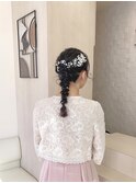 お呼ばれヘアセット 161