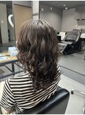 パーマ　　水パーマ　　レイヤースタイル
