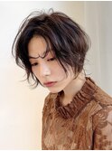 パーマスタイル/ハンサムショート/似合わせパーマ