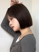 ロンドリメゾン 原宿(Lond re Maison.)&nbsp;チャコールグレー/オリーブグレー/ショートボブ/前髪/小顔原宿