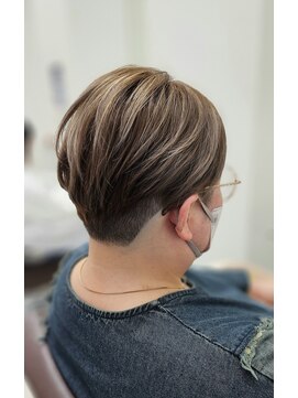 ヘア ポジション HAIR Position 本荘店 表面筋感ハイライト！