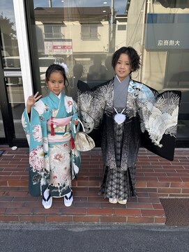 ディーバ 京橋店(diva) 七五三着付け/袴着付け/7歳着付け/編みおろし/七五三アレンジ