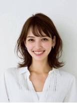 コアフィールド マサコ島田店&nbsp;大人ガーリー/ダークアッシュ/似合わせカット