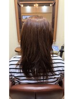 ビヨウシツ チャーリー&nbsp;風を味方に、ピンクベージュレイヤー