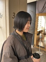 マウ(mau) 切りっぱなしボブ×レイヤー