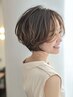 【赤味が苦手な方にオススメ♪】カット+カラー+シークレットハイライト
