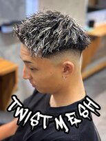 トップバイスリーナイン(TOP by THREE NINE)&nbsp;ツイスト×メッシュ