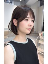 カラフクオカ 薬院駅前(Cara FUKUOKA)&nbsp;ボブレイヤー&グレーブラウン【福岡ブラウンカラー】