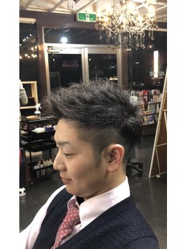 アクティブヘアステージ(ACTIVE Hair Stage) スーツに合うピンパーマ