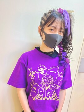 ディア(.eer) 体育祭やお祭りに☆! // 盛り髪セット