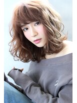 ブラン 広島八丁堀(Blanc)&nbsp;【Blanc 広島】ラフウェーブ/色っぽウェーブミディ