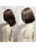 ジーナ セントラル銀座(Zina)&nbsp;大人かわいいコテ巻き＊髪質改善＊カール3 Zina CENTRAL