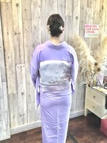 ヘアースペース ムーン(Hair Space MOON) 早朝の着付けやヘアーセットは、随時受け付けております!tell
