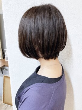 ニット 銀座(knit) 《knit銀座》大人可愛い20代30代40代ショートボブ丸み前下がり