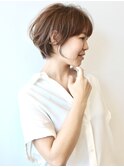 ペタンコの方必見!トップふんわりくびれショート!