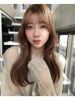 ローウェシェア(Louwe/share)&nbsp;ベージュ/ハイトーン/レイヤー/ボブ/韓国/髪質改善/透明感/立川