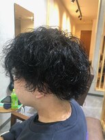 ビッシュ(Bish)&nbsp;ツーブロックスパイラルパーマ