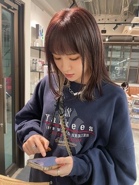 コワファーストナガサキシャンプーボーイ(COIFF1RST NAGASAKI SHAMPOO BOY) 韓国ヘア可愛い小顔くびれミディアムウルフ10代20代30代/長崎